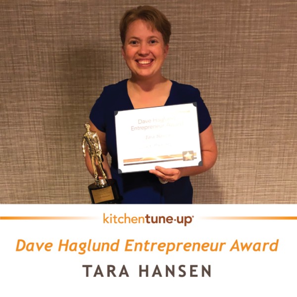 Tara hansen has been awarded with Dave Haglund award