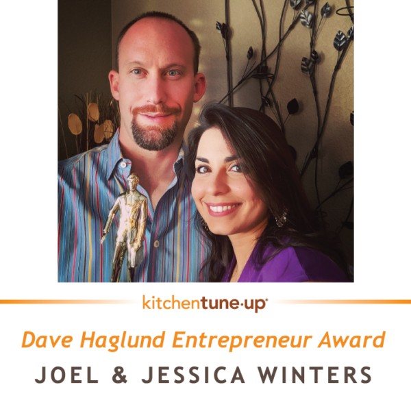 Joel and Jessica Winters has been awarded with Dave Haglund award