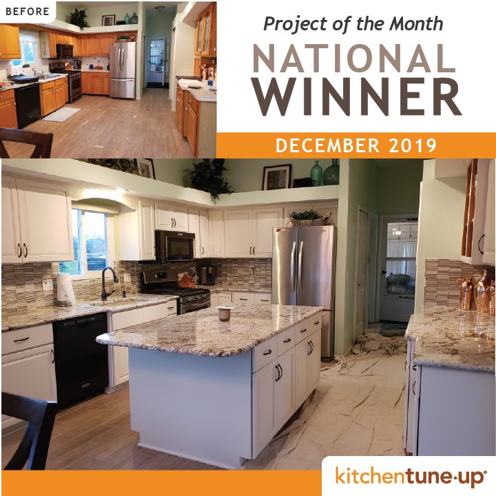 Kitchen TuneUp Announces December 2018 Project of the Month Awards