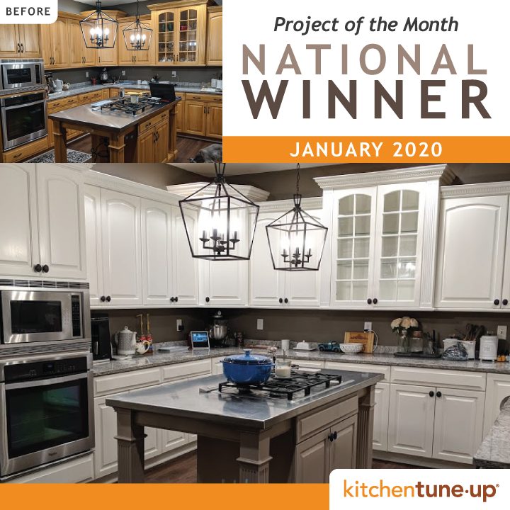 Project of the month national winner January 2020 for cabinet painting