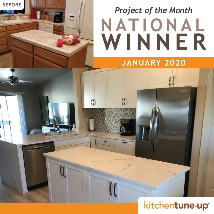 Project of the month national winner January 2020 for new cabinets
