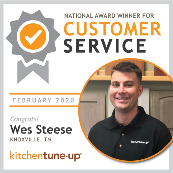 Kitchen tune-up knoxville tn wins national customer service award