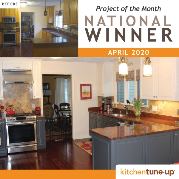 project of the month national winner april 2019  winner Bruce and  Lori Morgan