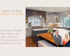 Creating a Family Hub: Diane and Jeff's Refacing Transformation with Kitchen Tune-Up