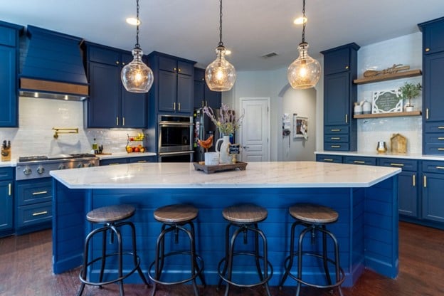 Opt for Rich Blue Over Stark Black