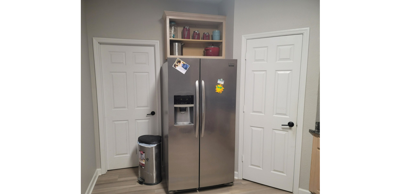 Before Refrigerator, Utility & Pantry Doors